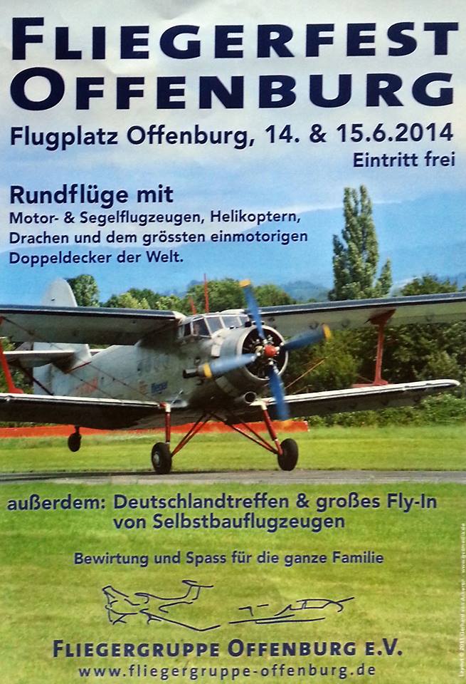 Fliegerfest Offenburg 14.06. - 15.06.2014