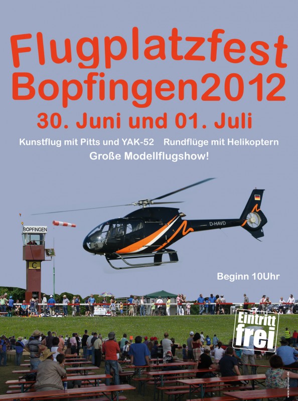 Flugplatzfest Bopfingen 2012