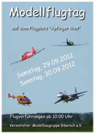 Modellflugtag 2012 MBG Biberach e.V.