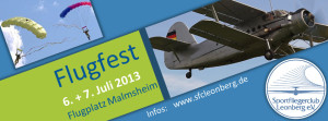 Großes Flugfest am 6. + 7. Juli in Malmsheim