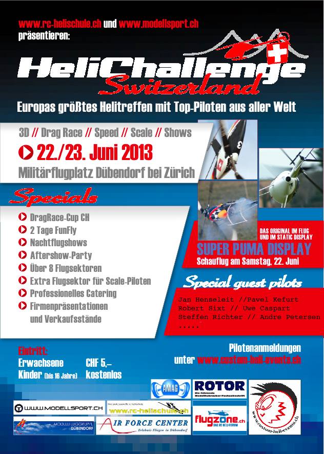 Heli Challenge Swiss 2013