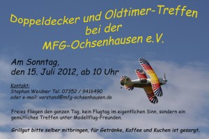 Doppeldecker und Oldtimertreffen MFG-Ochsenhausen 2012