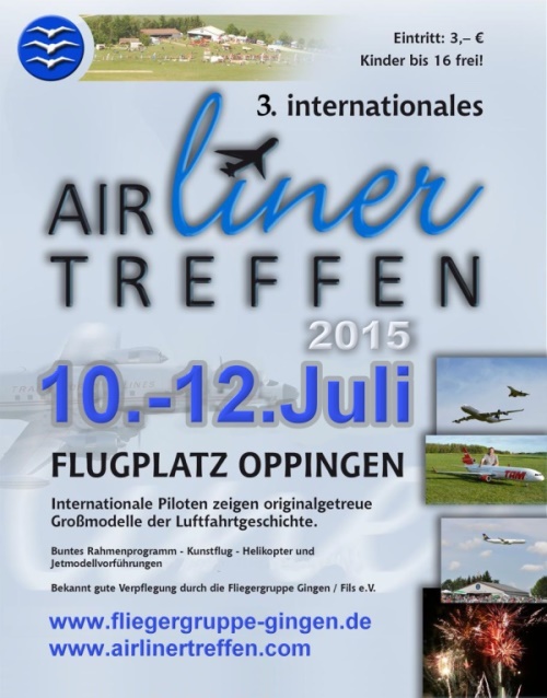 3. Airliner Treffen 10.07. - 12.07.2015