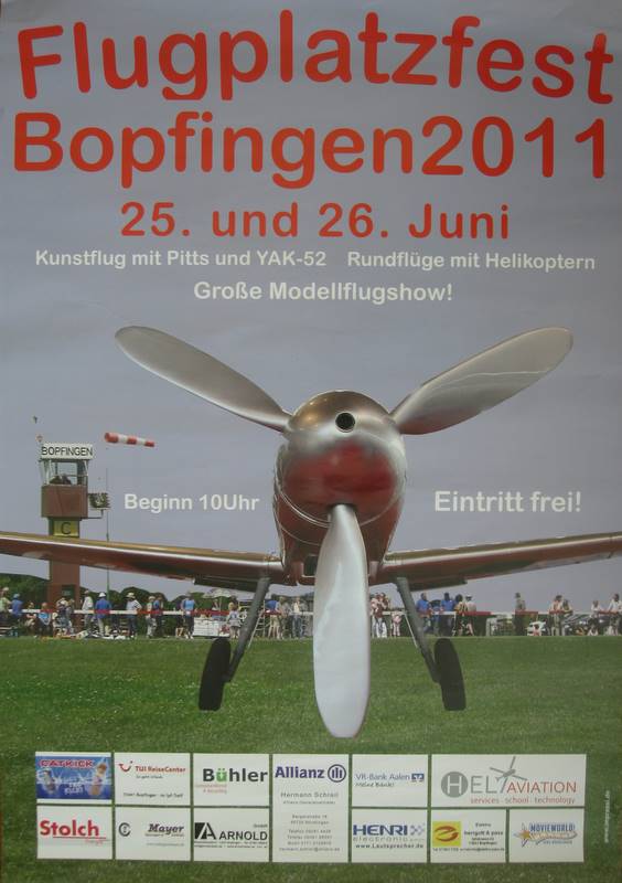 Flugplatzfest Bopfingen 2011