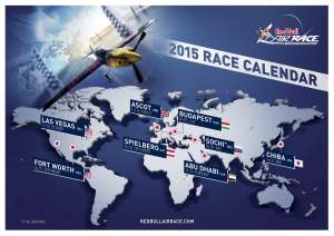 Calendar and Locations for Red Bull Air Race 2015