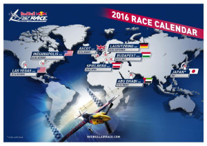 Kalender: Red Bull Airrace 2016