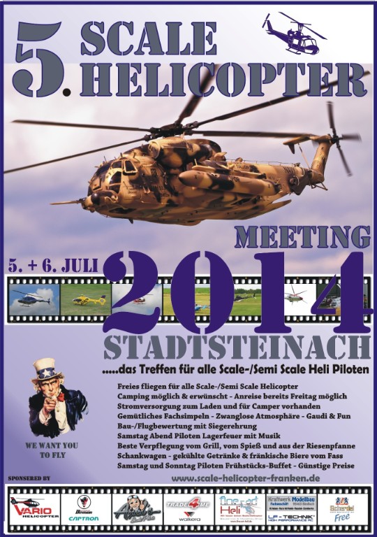 5. Scale Heli Meeting Stadtsteinach 2014
