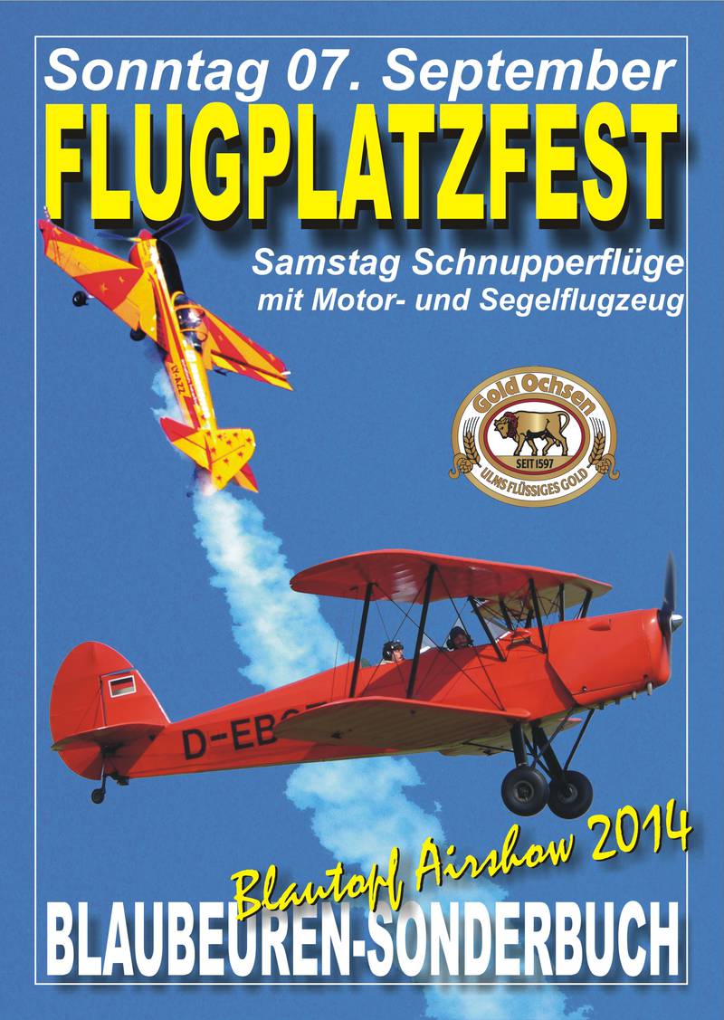Flugplatzfest Blaubeuren 2014