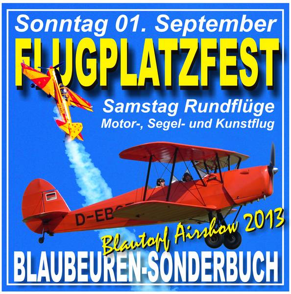 Flugplatzfest Blaubeuren 2013