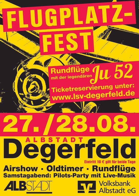 Flugplatzfest Degerfeld 2016