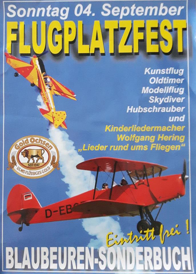 Flugplatzfest Blaubeuren 2016
