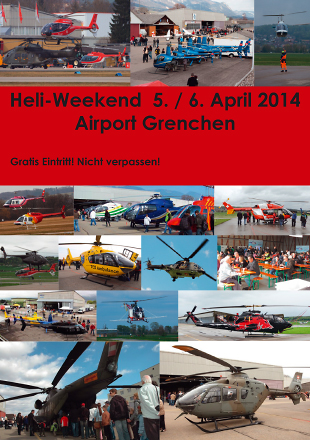 7. Heli-Weekend Flughafen Grenchen 2014