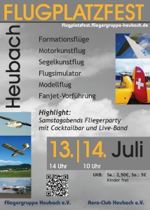 Flugplatzfest Heubach 2013