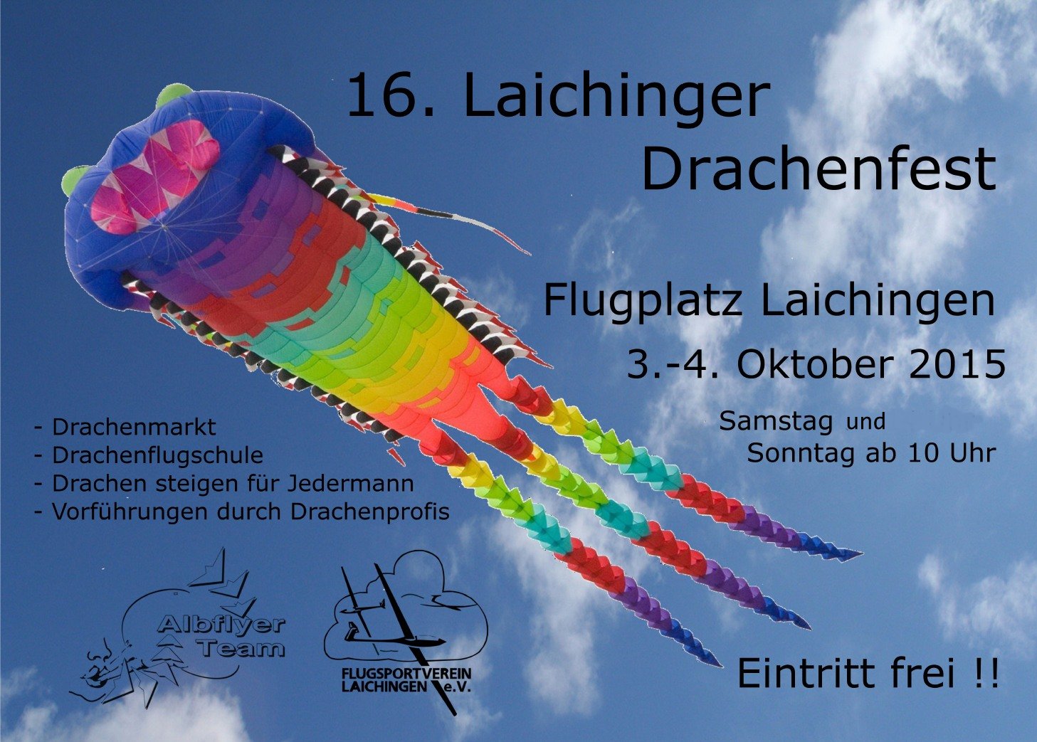 16. Laichinger Drachenfest 2015