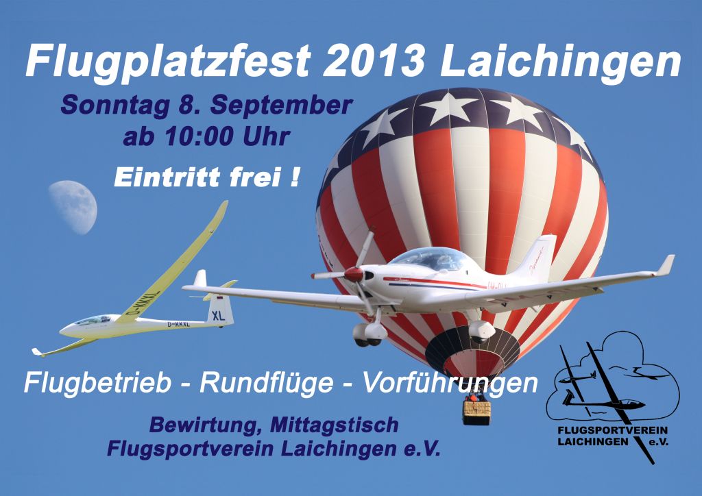 Flugplatzfest Laichingen 2013