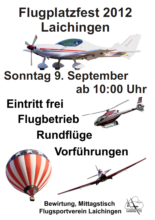 Flugplatzfest Laichingen 2012