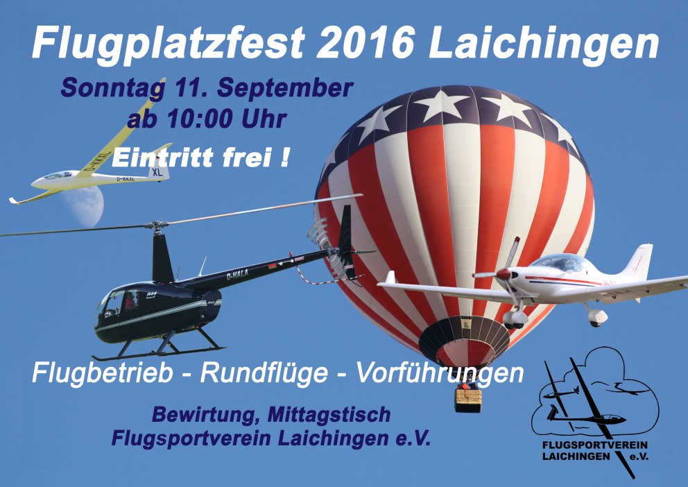 Flugplatzfest Laichingen 2016