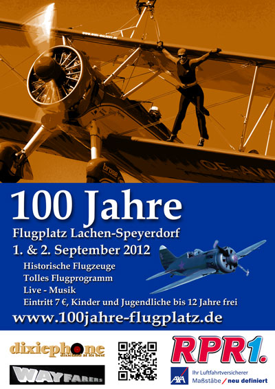  Flugplatzfest 100 Jahre Flugplatz Lachen-Speyerdorf