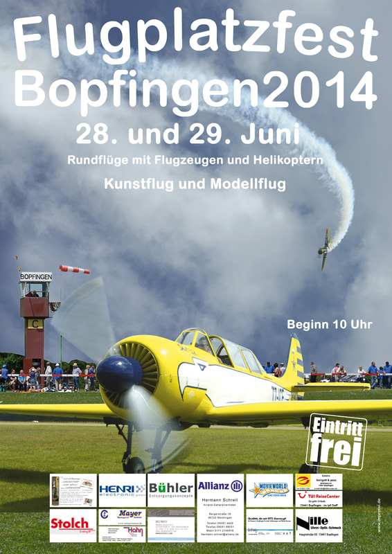 Flugplatzfest Bopfingen 2014