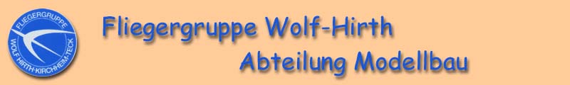 Fliegergruppe Wolf-Hirth; Abt. Modellflug