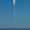 The balloon lifts up during the final manned flight for Red Bull Stratos in Roswell, New Mexico, USA on October 14, 2012.Â 