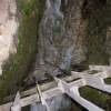 Uracher Wasserfall und Festung Hohenurach