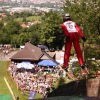 1. Sommerskispringen in Pfullingen Mattenschanzen am Ursulaberg 18.07.2010
