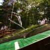 1. Sommerskispringen in Pfullingen Mattenschanzen am Ursulaberg 18.07.2010