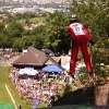 1. Sommerskispringen in Pfullingen Mattenschanzen am Ursulaberg 18.07.2010