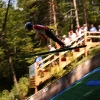1. Sommerskispringen in Pfullingen Mattenschanzen am Ursulaberg 18.07.2010