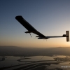 Mountain Mountain View, California, United States: Solar Impulseâs HB-SIA prototype, with Bertrand Piccard at the controls, is starting the crossing of America. First leg is Moffett Airfield at the Ames Research Center of NASA to Phoenix Sky Harbour Airport. Solar Impulse will fly across America in stages over May-June-July from San Francisco to Washington D.C. and New York City. Â© Fred Merz / Rezo.ch / Solar Impulse