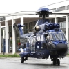 Freigelaende: Super Puma Zweiturbinen Helicopter der Bundespolizei.