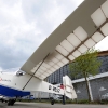 Freigelaende: Segelflugzeug Graf Zeppelin des LSC Luftsportclub Friedrichshafen.