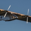 20120724_Crossingsfrontiers_toulousetakeoff_BP_revillard Solar impulse pilotÃ© par Bertrand Piccard a decollÃ© aujourd\'hui de Toulouse pour la derniere etape de son voyage intercontinental vers payerne