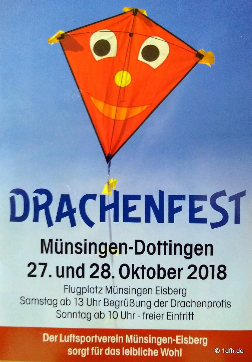 Drachenfest Luftsportverein Münsingen-Eisberg e.V. 28.10.2018