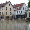 Echaz Hochwasser Pfullingen 02.06.2013