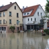 Echaz Hochwasser Pfullingen 02.06.2013