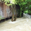 Echaz Hochwasser Pfullingen 02.06.2013