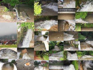 Echaz Pfullingen Hochwasser