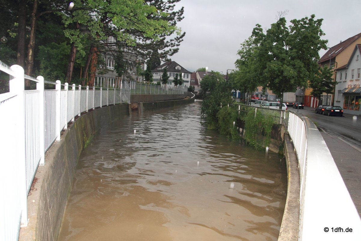 Echaz Hochwasser