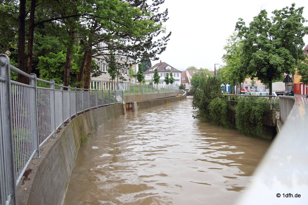 Echaz Hochwasser