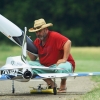 Flugplatzhock mit Modellflugvorführung Hülben 08.07.2017