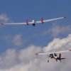 Flugplatzhock mit Modellflugvorführung Hülben 30.07.2016