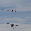 Flugplatzhock mit Modellflugvorführung Hülben 30.07.2016