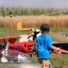 Flugplatzhock mit Modellflugvorführung Hülben 30.07.2016