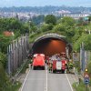 Großübung im Ursulatunnel Pfullingen 17.05.2014