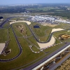 Aerial view of the EuroSpeedway Lausitz. A1 Grand Prix, Rd2, Lausitzring, Germany, Race Day, 9 October 2005. DIGITAL IMAGE
