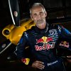 Hungarian pilot Peter Besenyei poses for a photograph during the Red Bull Air Race World Series in Abu Dhabi, United Arab Emirates on February 23, 2014.