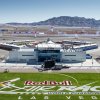 Location seen of the seventh stage of the Red Bull Air Race World Championship at the Las Vegas Motor Speedway in Las Vegas, Nevada, United States on October 10, 2014.