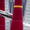 Hannes Arch of Austria performs during the third stage of the Red Bull Air Race World Championship in Putrajaya, Malaysia on May 18, 2014.